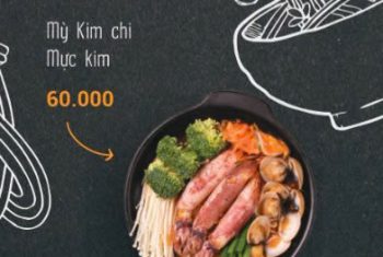 Mì Kim Chi Mực Kim
